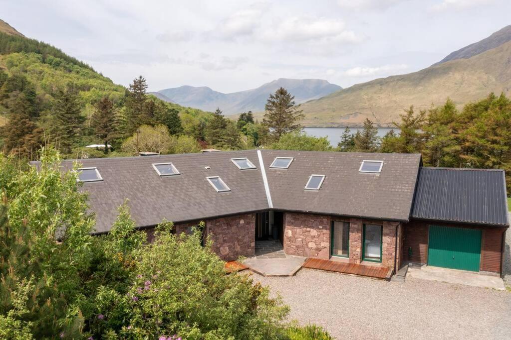 Heather Lodge With Sea And Mountain Views Leenaun Esterno foto